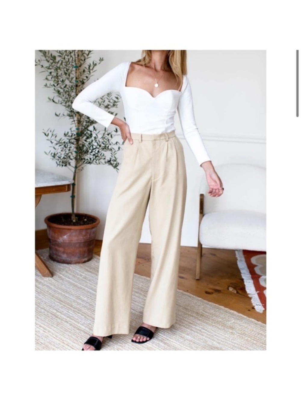 NWT Emerson Fry Julius pleated trouser